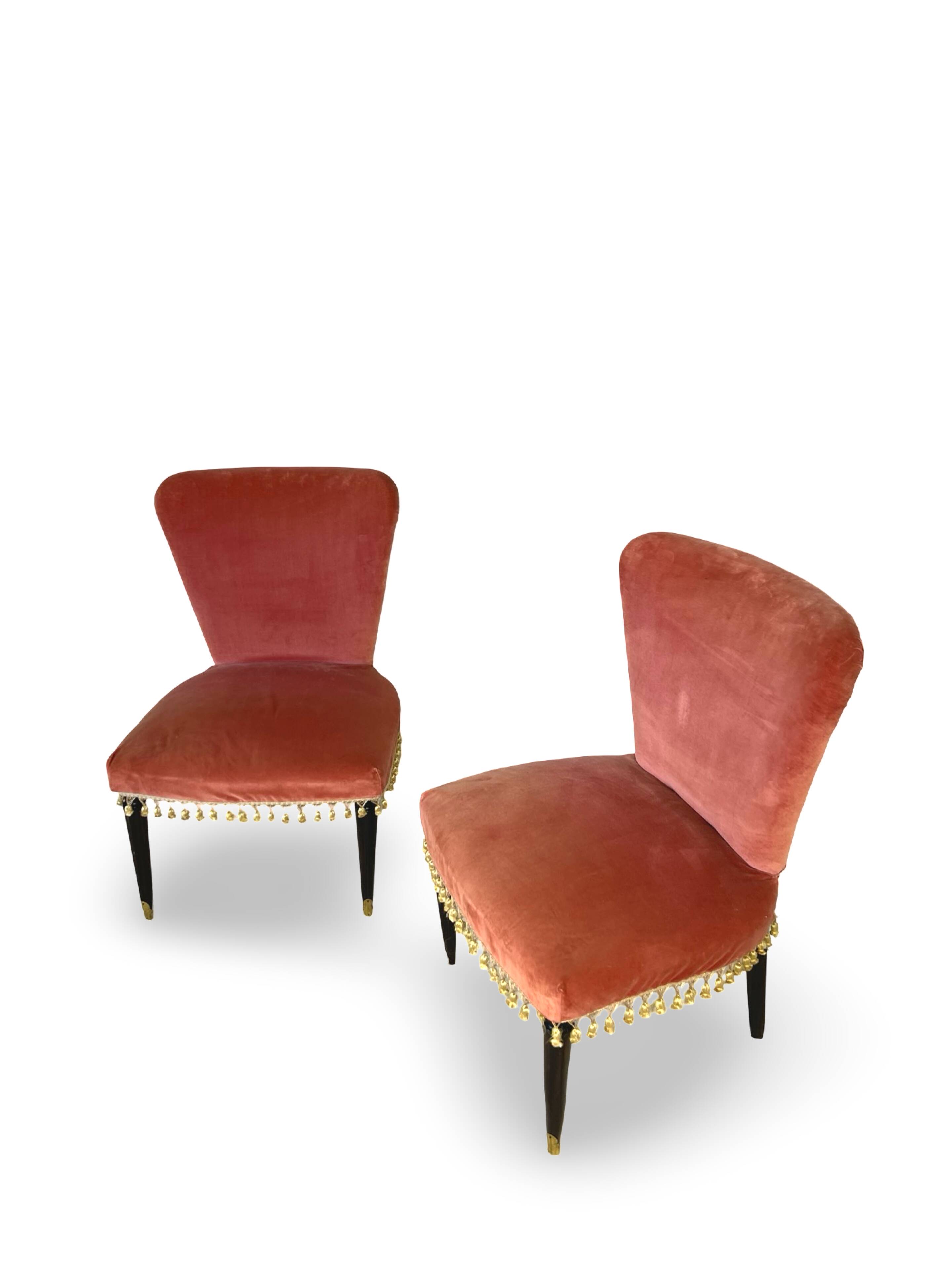 Italian armchairs 1960s