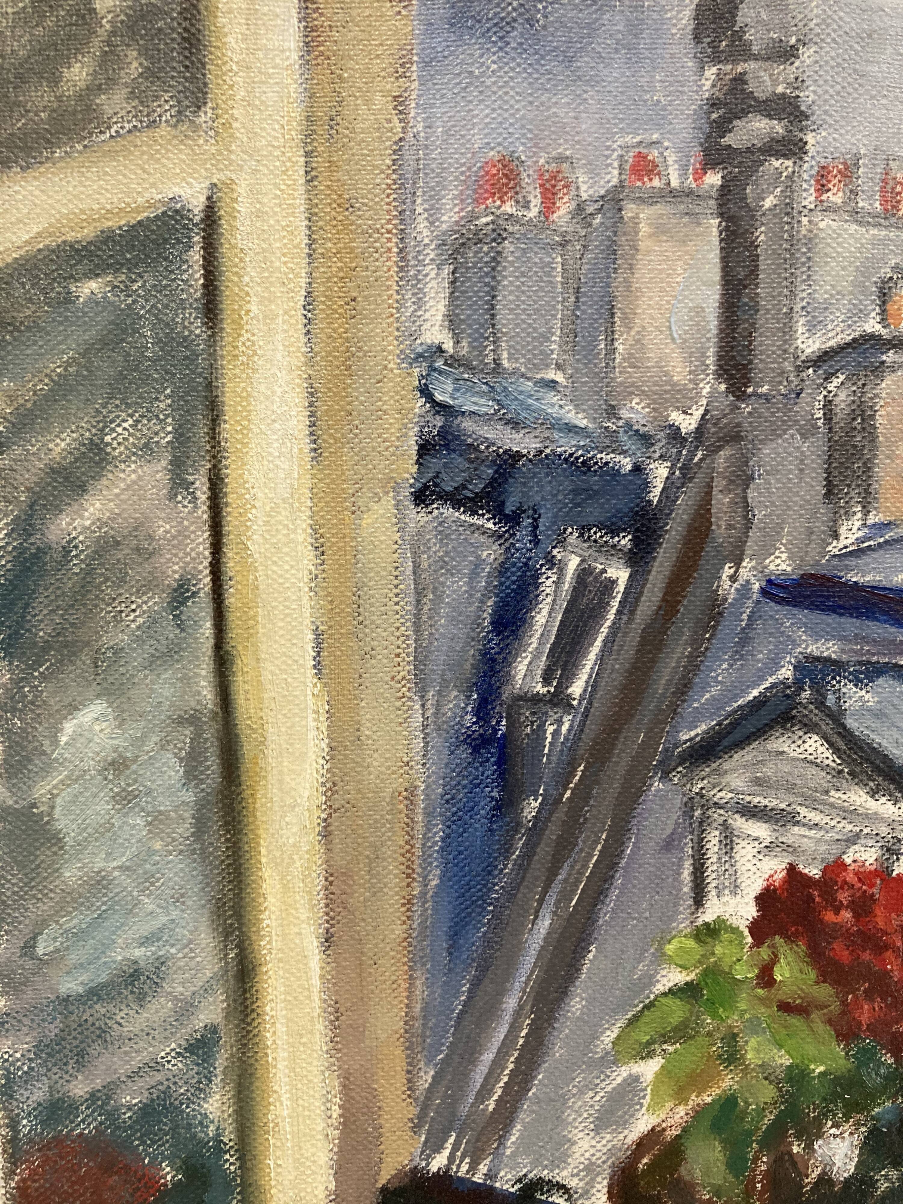 Huile sur toile vintage