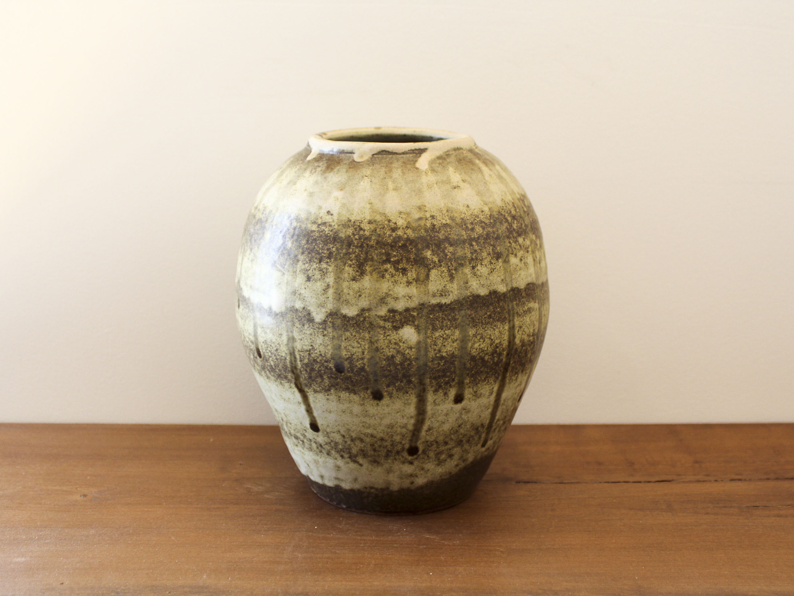 Lionel Bisson ceramic vase in Toucy