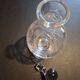 Cut crystal carafe
