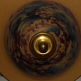 Ceiling lamp glass paste Tiel individual manufacture like school nancy equipped fasteners, bulbs