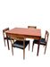 Vintage Scandinavian Rosewood Dining Set