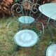 Salon de jardin en fer forgé