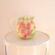 Slush carafe with fruit decoration signed Salins
