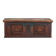 Antique red trunk with floral decoration (c.1920)