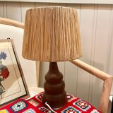 Handmade stoneware lamp