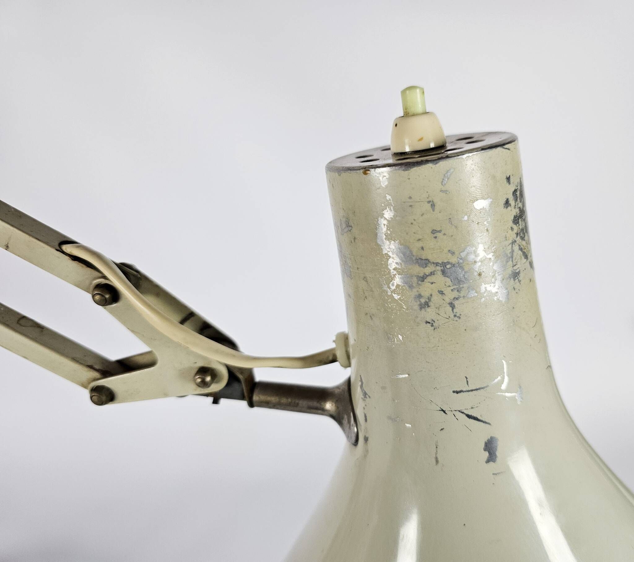 Philips - modèle NTD 36 - Louis Kalff - lampe de bureau - lampe d'architecte - métal - 1966