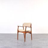 Teak Dining Chair by E. Buch for O.D. Møbler, 1960s