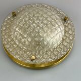 Plafonnier verre espace design lampe Fischer Leuchten