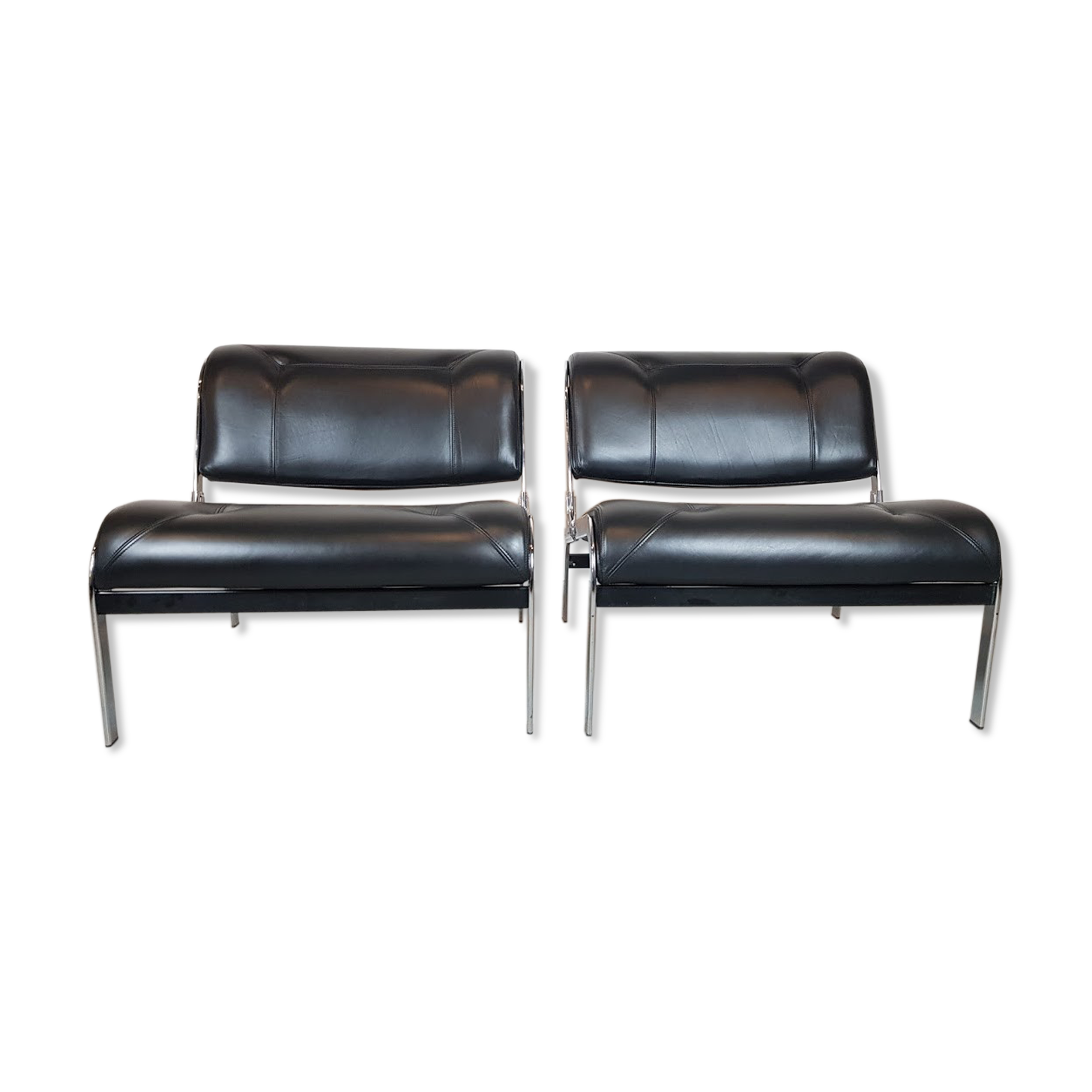 Paire de fauteuils Whist par Olivier Mourgue