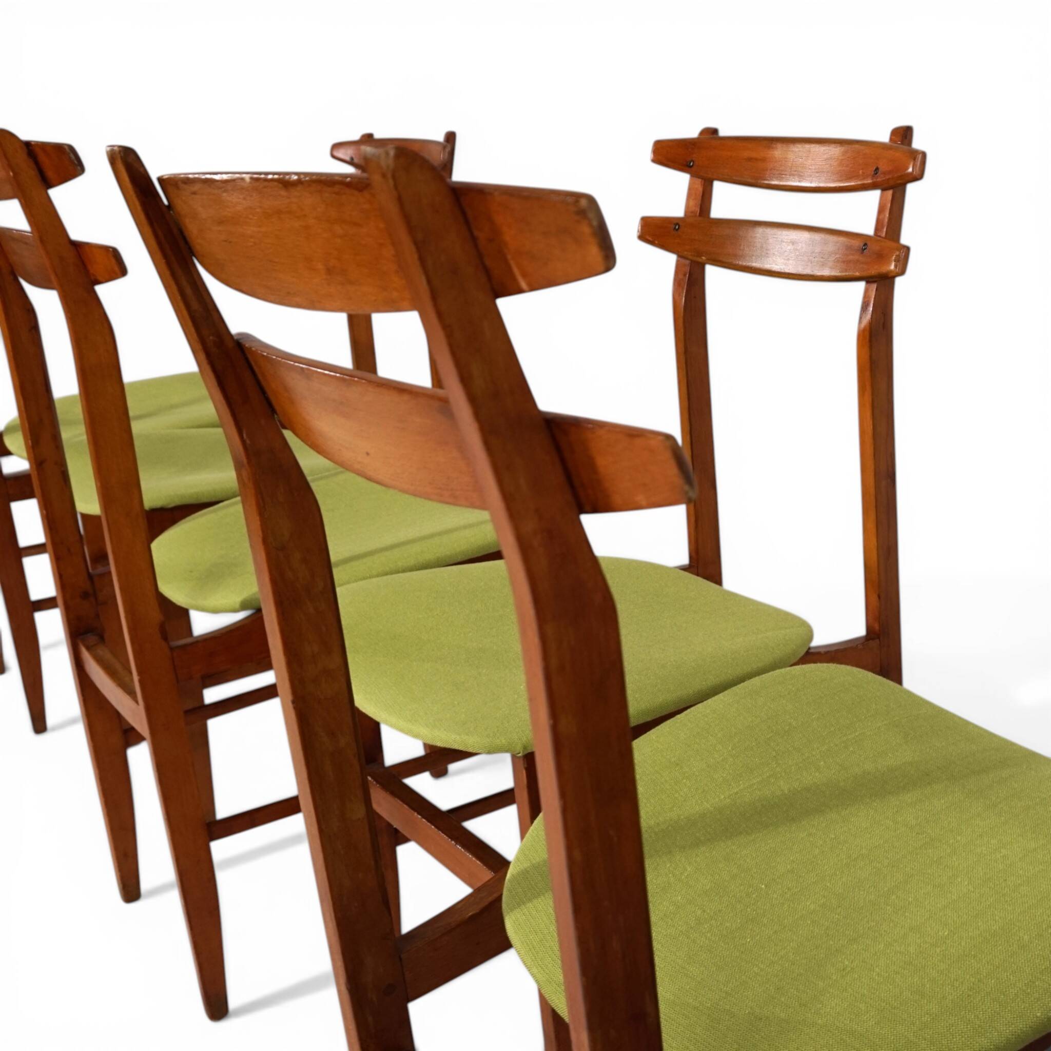 Set of 6 dining chairs by Amma Torino, 1960