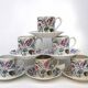 Art Deco coffee cups Galeries Lafayette