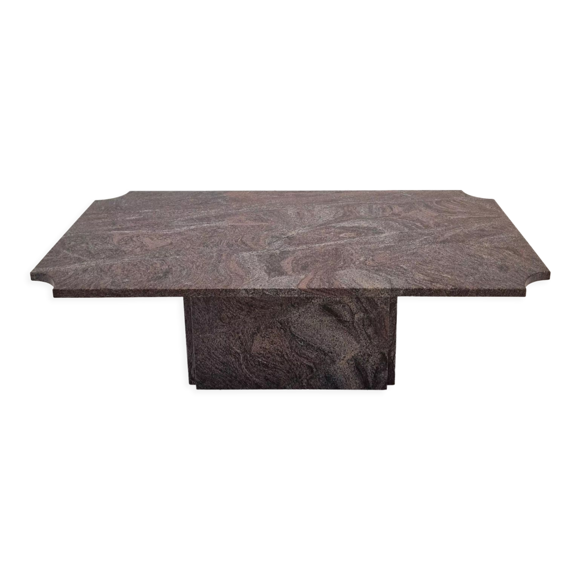 Granite coffee table, 1980s