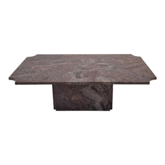 Granite coffee table, 1980s