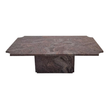 Granite coffee table, 1980s
