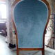 Fauteuil Voltaire à crémaillère