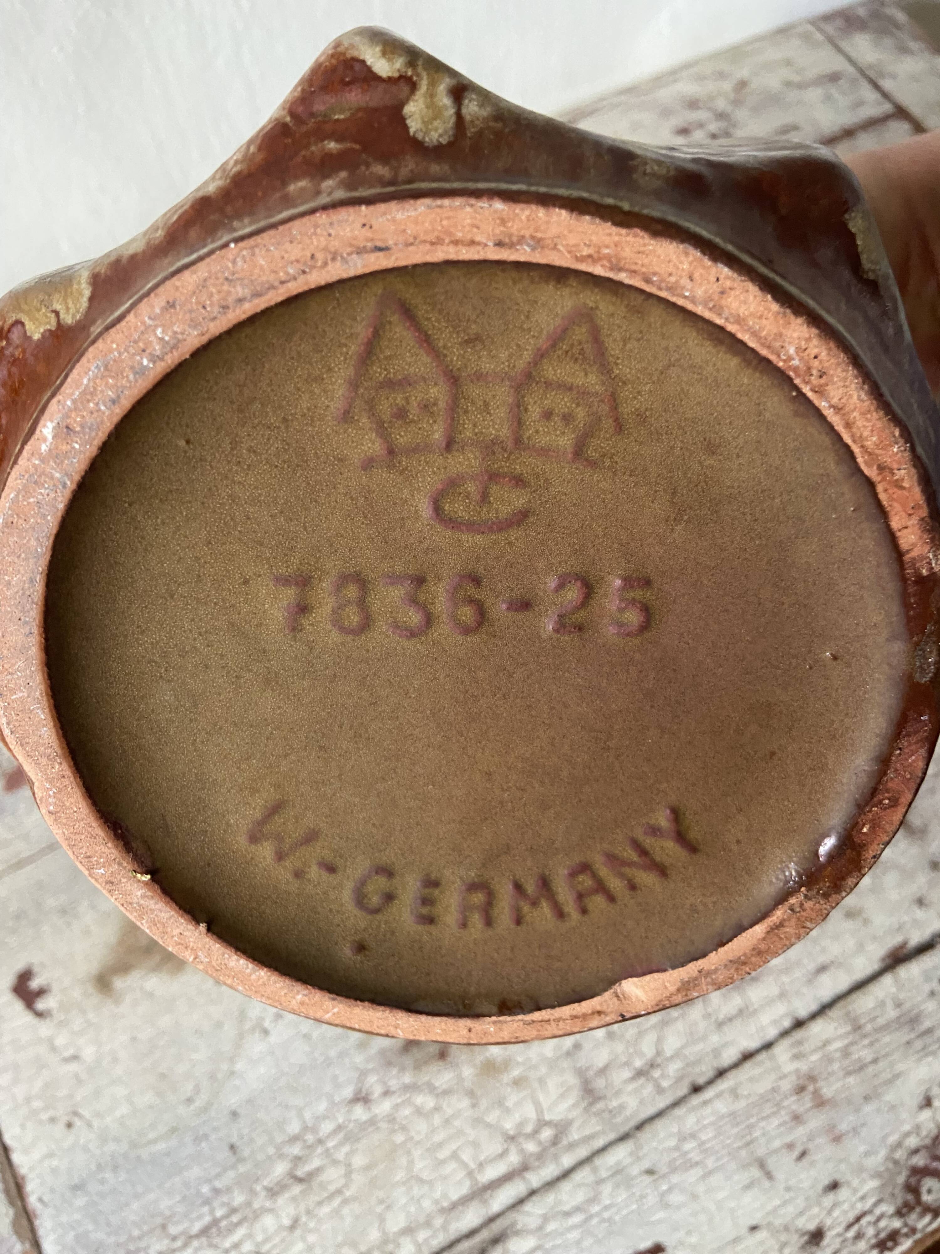 Classic vase from the 1970s made in West Germany.