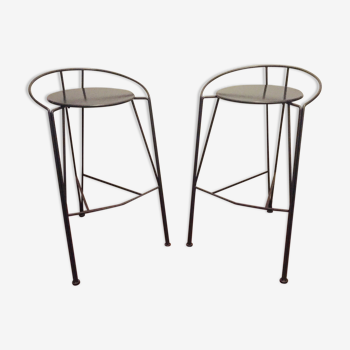 High chairs by Pascal Mourgue at Fermob