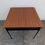 Marcel Gascoin modernist dining table + extension 1950