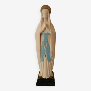 Plaster statue of the Virgin Mary