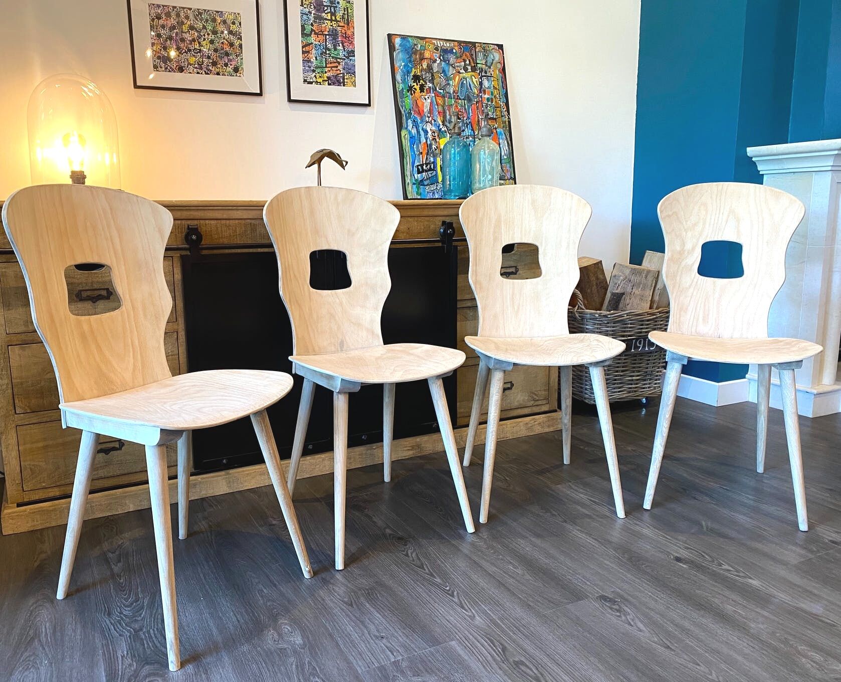 Baumann bistro series of 4 chairs