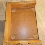 Vintage bamboo bedside table