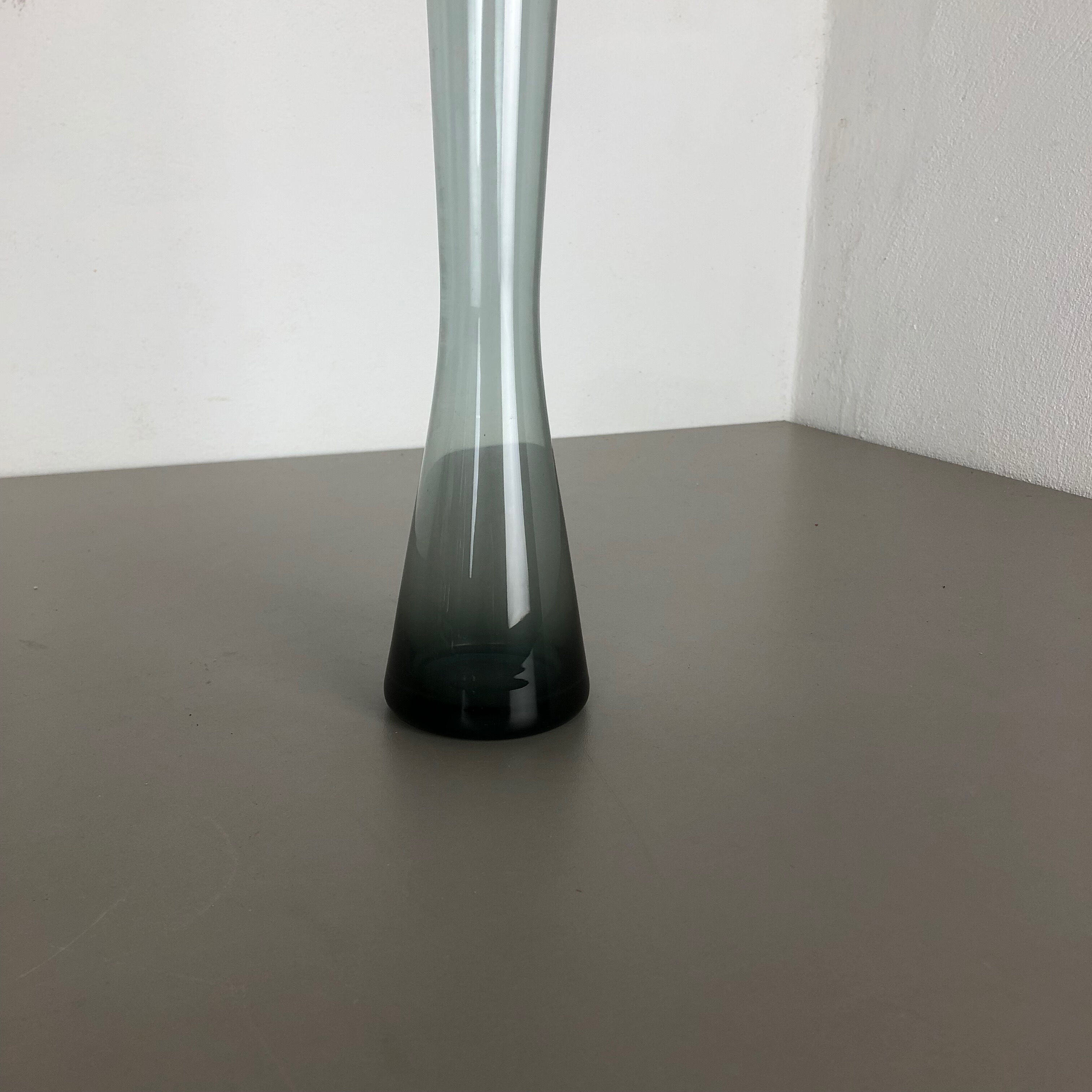 Large Vintage 1960s Turmalin Vase by Wilhelm Wagenfeld for WMF, Germany Bauhaus