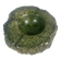 Impressive green alabaster ashtray, Italy, 1970.