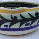Pan keraluc quimper ceramic 1970