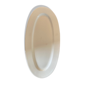 Very large oval dish montereau