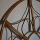 Pair of rattan headboards