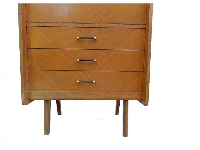 Vintage secretary 1950 clear solid wood