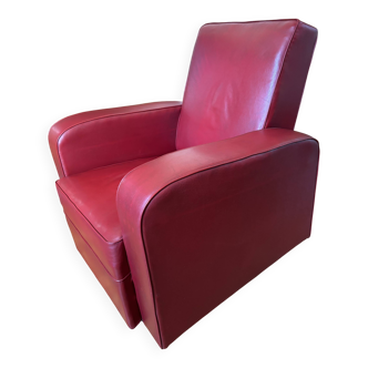 Airborne marcel gascoin club chair, 1950s-1960s