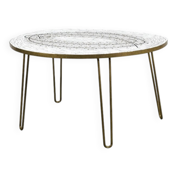 Mosaic Coffee Table, 1950s