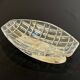 Art deco fruit bowl in crystal and metal husser strasbourg 1960 flat