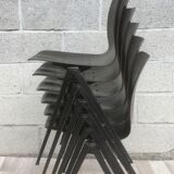 Set of 6 Dutch design and vintage chairs S22