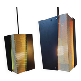 Pair of Lubid Bratislava Pendants, 1970