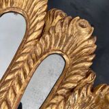 Palm-shaped faceted mirror