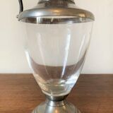 Ewer, Glass and tin, circa 1950