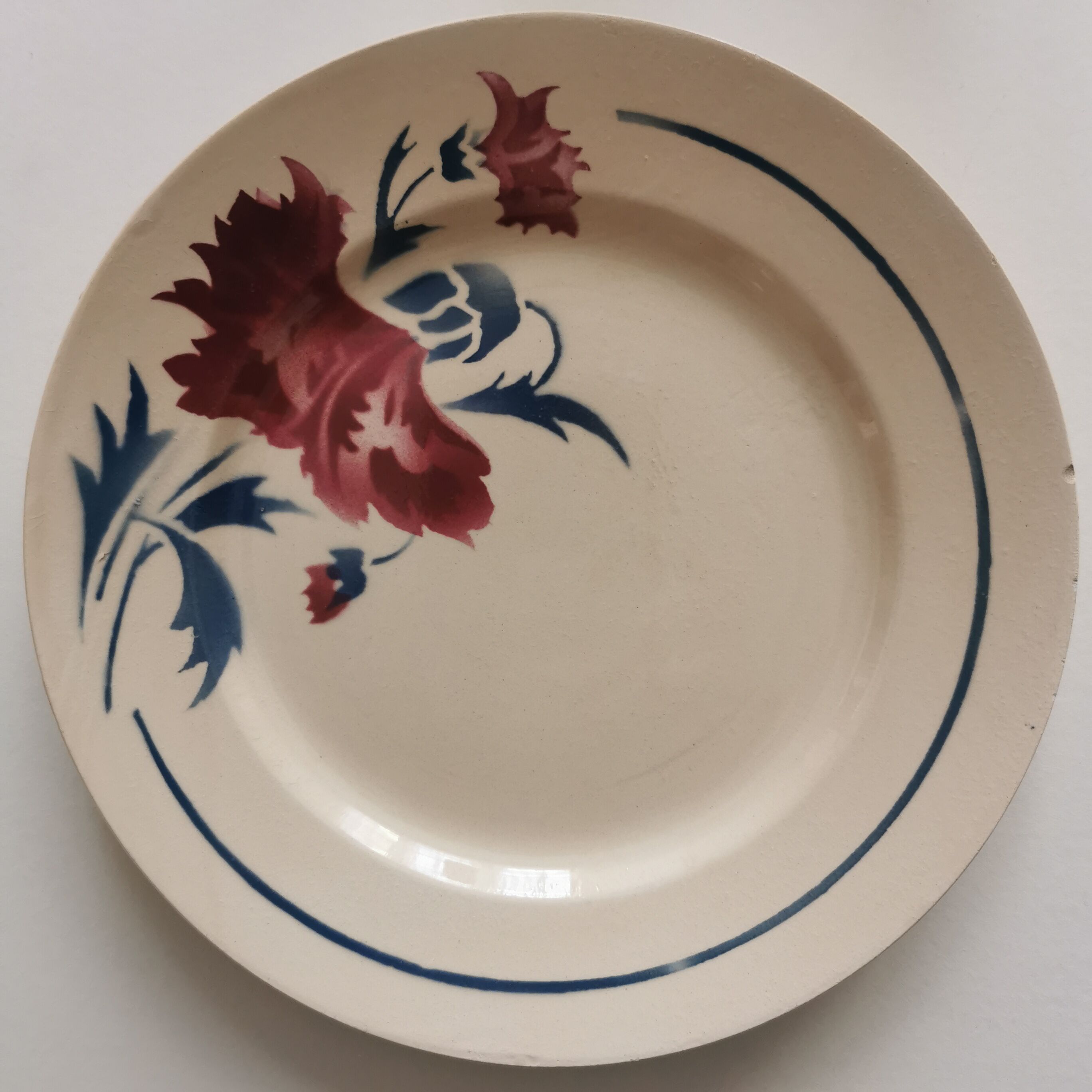 K&G Lunéville dessert plate, Annie model