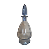 Art Deco decanter in blue glass