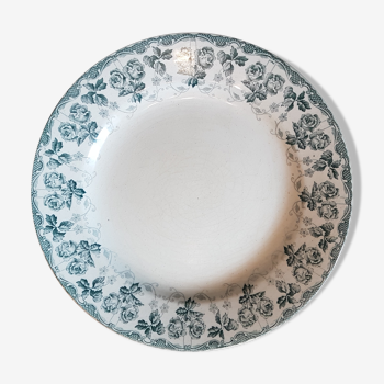 Old plate with