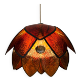 Bakelite lotus chandelier from the 70s