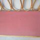 Vintage rattan wall shelf 60s