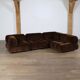 Camaleonda Sofa In Brown Corduroy By Mario Bellini For C&B Italia 1969
