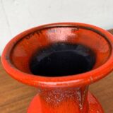 Vintage Ceramic Vase West German WGP by Jasba, 1970s