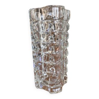 Vase vintage en cristal Luminarc Windsor