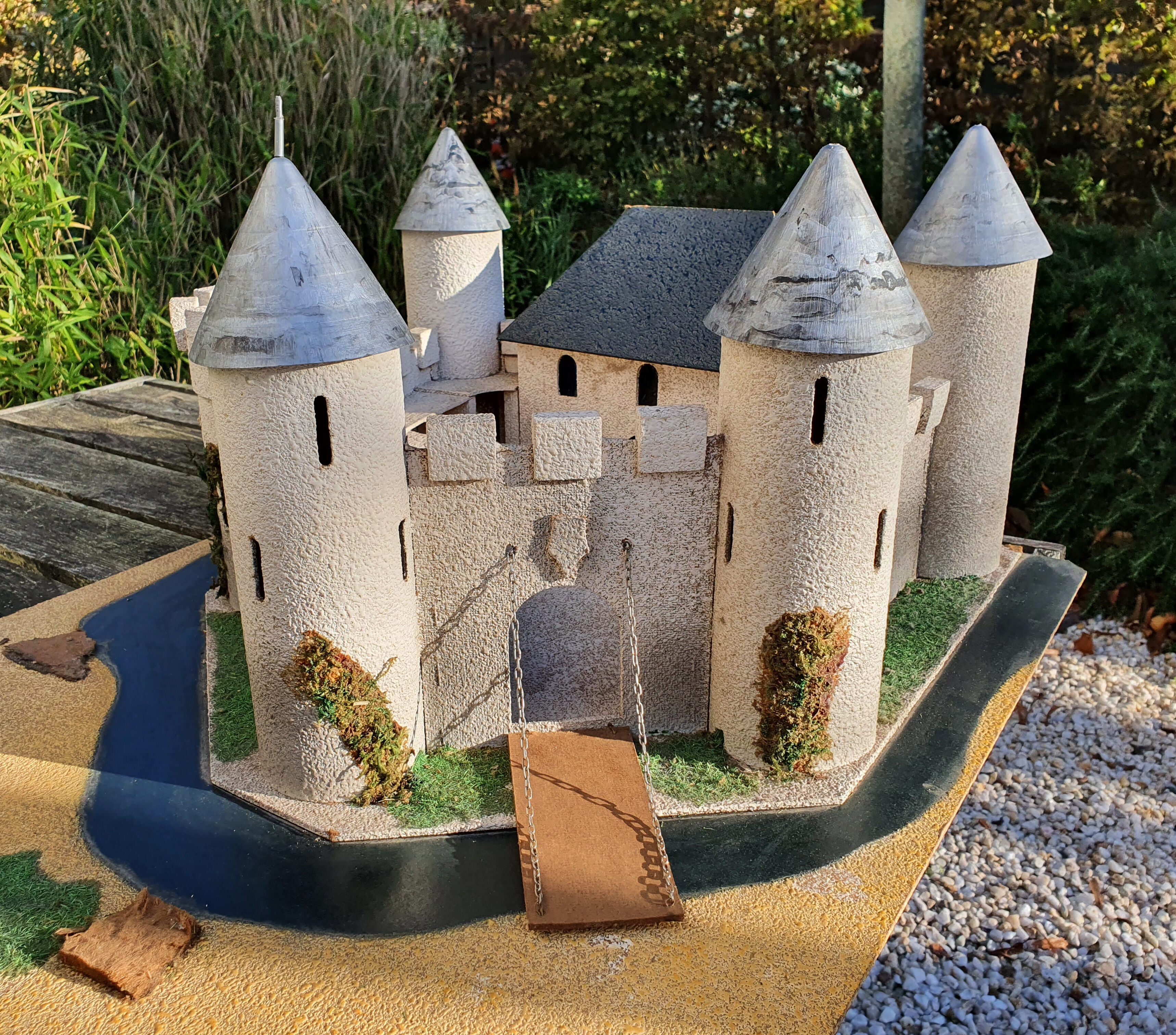 Castle-fort vintage toy 60s/70s