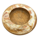 Vintage Orange Marble Ashtray Diameter 12 cm