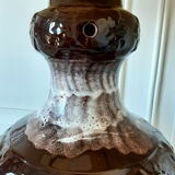 Openwork ceramic floor lamp 1970